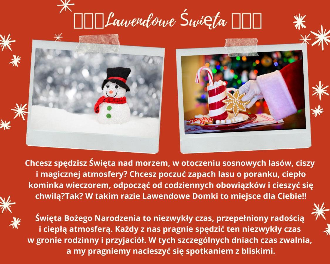 Lawendowe Domki Dziwnówek Exteriér fotografie