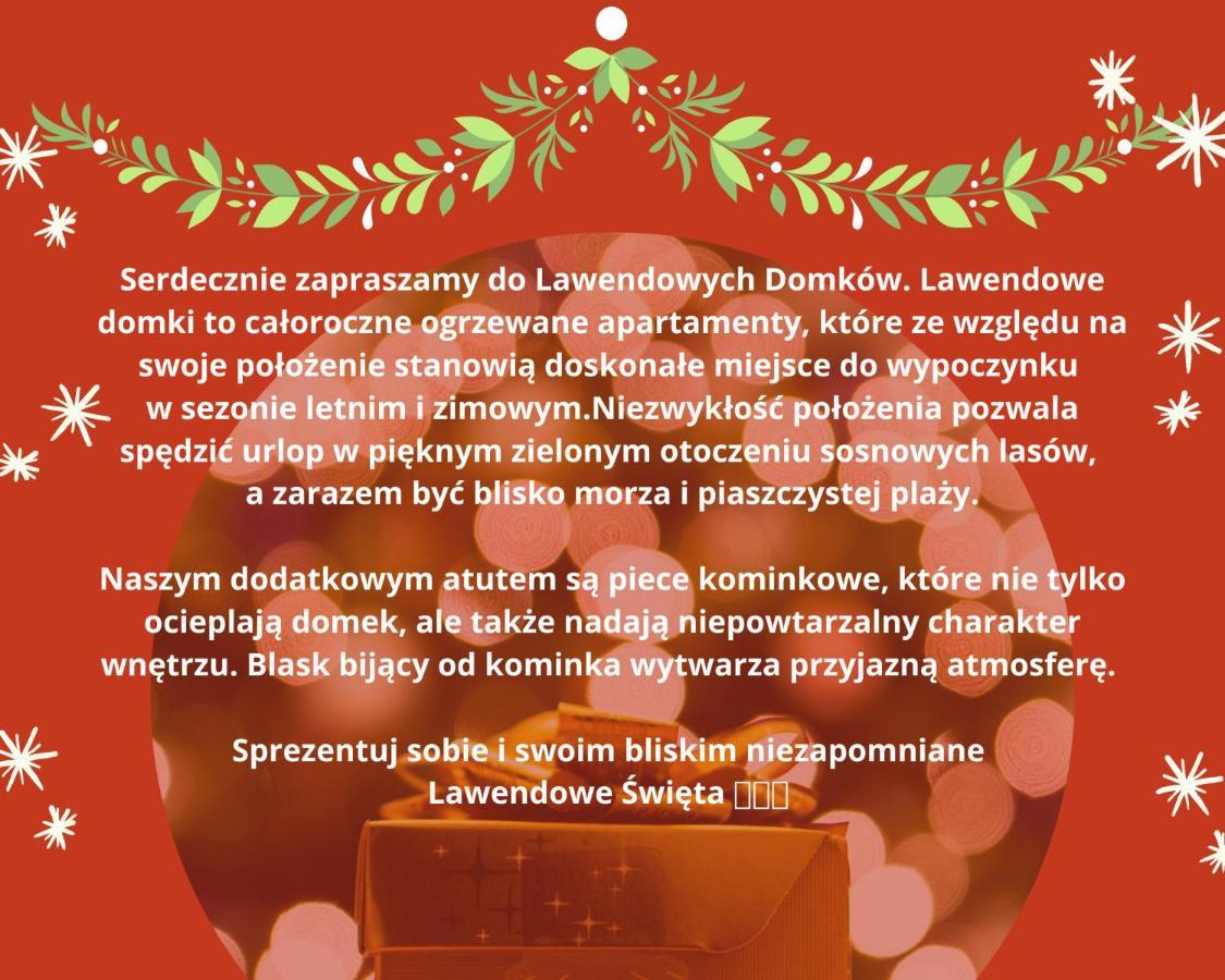 Lawendowe Domki Dziwnówek Exteriér fotografie